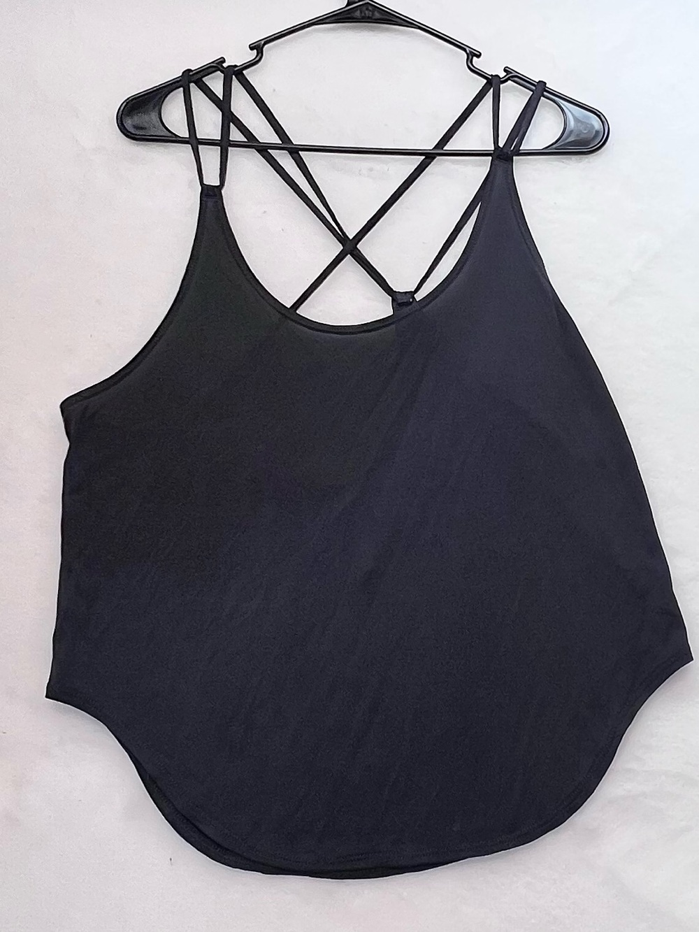 Free people movement Dark Gray strappy tank top-Sm